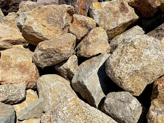 Desert Gold Boulders