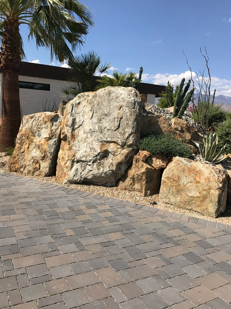 Desert Gold Boulders