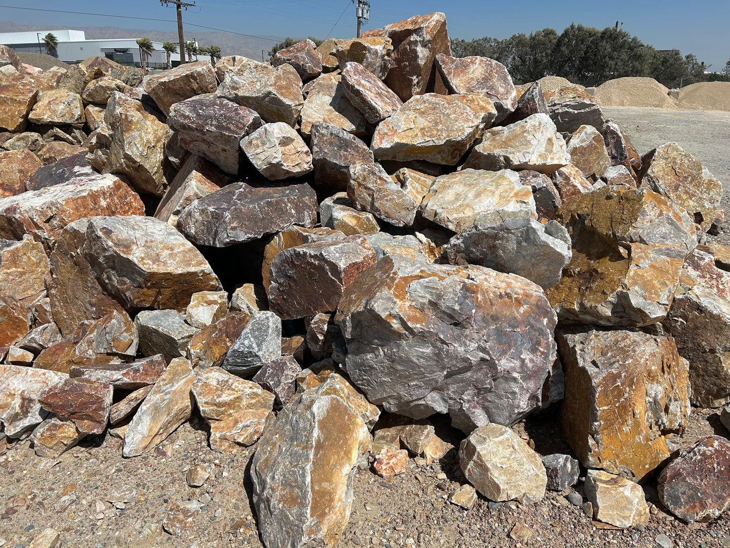Honey Quartz Boulders