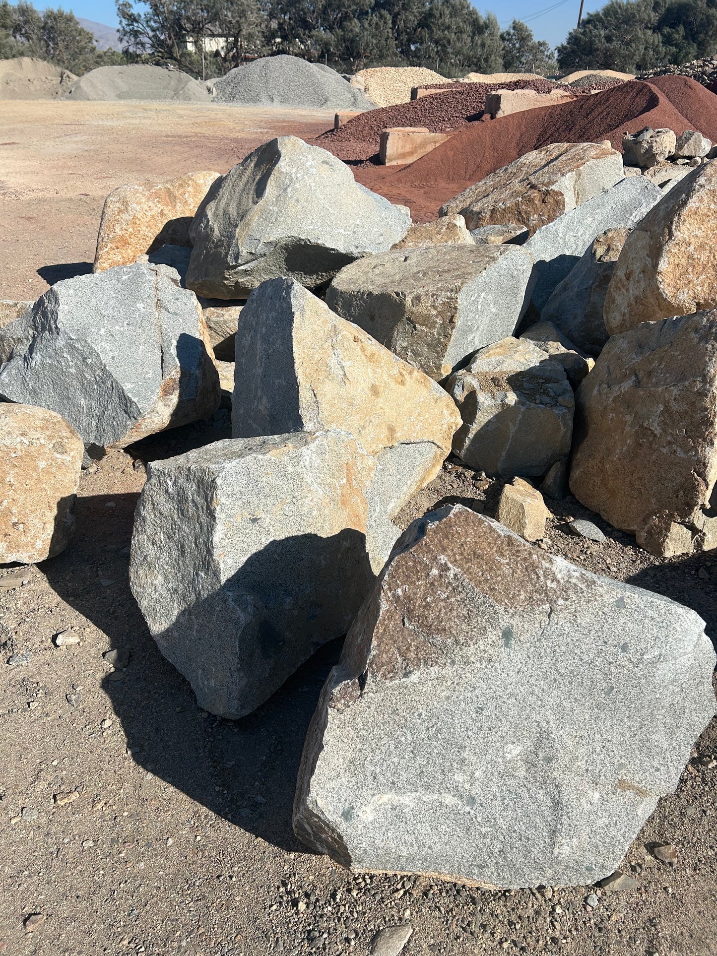 Sierra Granite Boulders