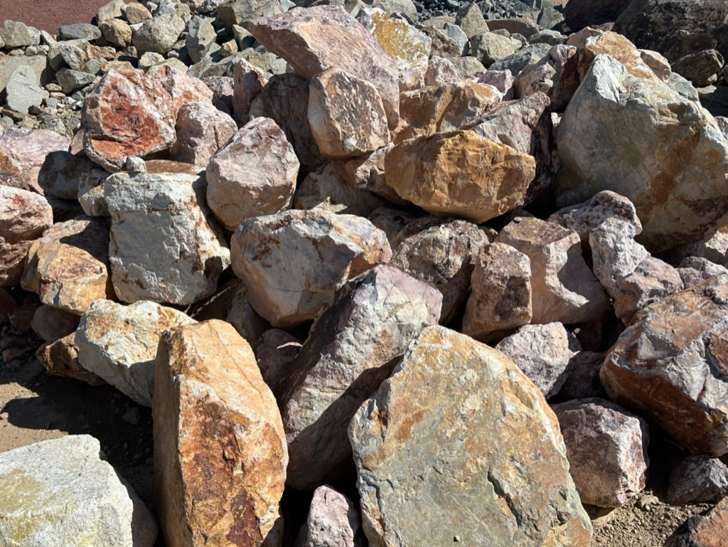 Sonoran Red landscape boulders in natural red tones