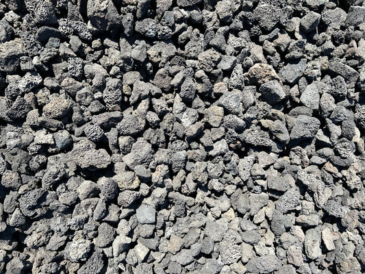 Lava Rock Cinders Black