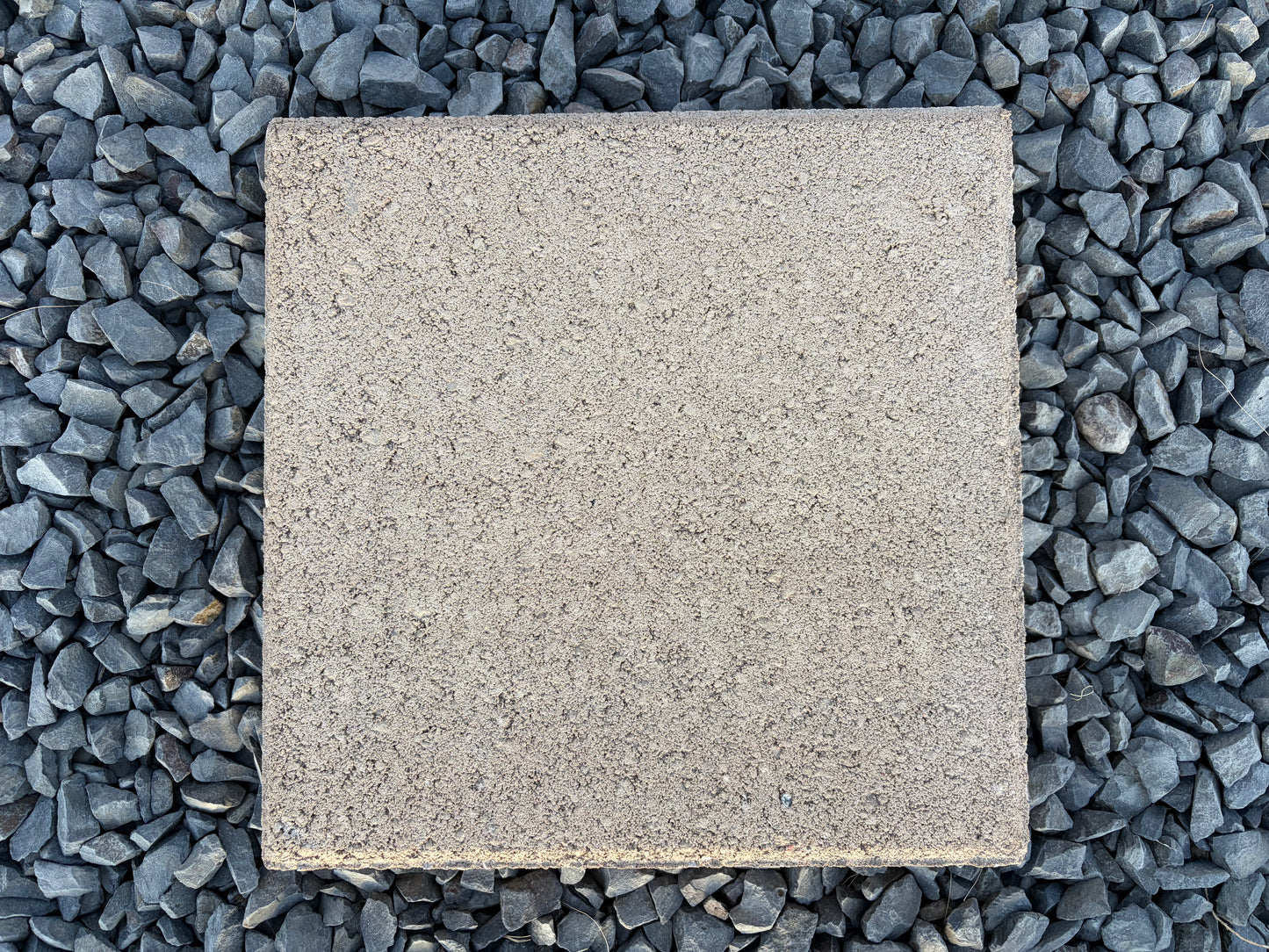 Mocha Angelus 12x12 concrete stepping stone for garden paths and landscape walkways