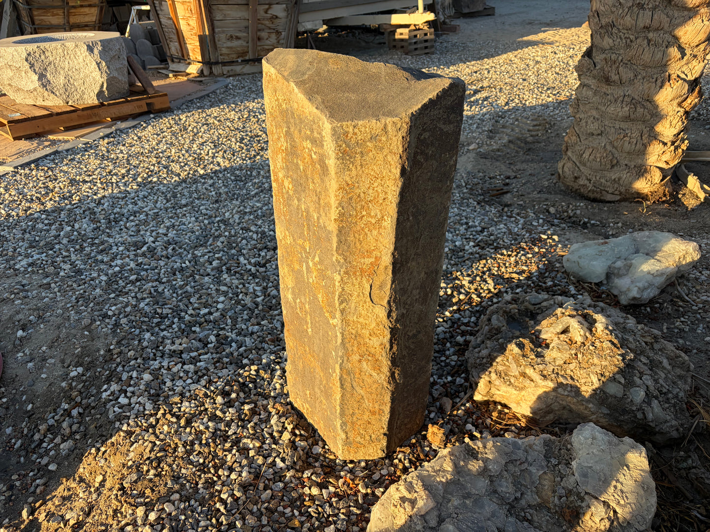Natural Basalt Column Fountains