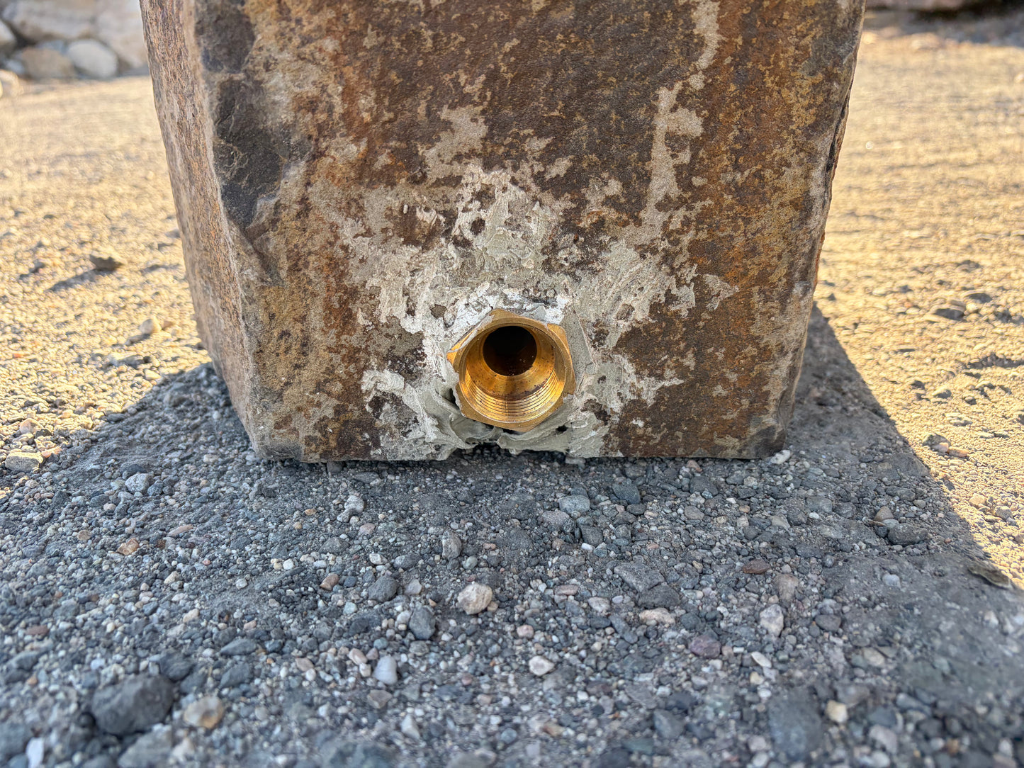 Natural Basalt Column Fountains