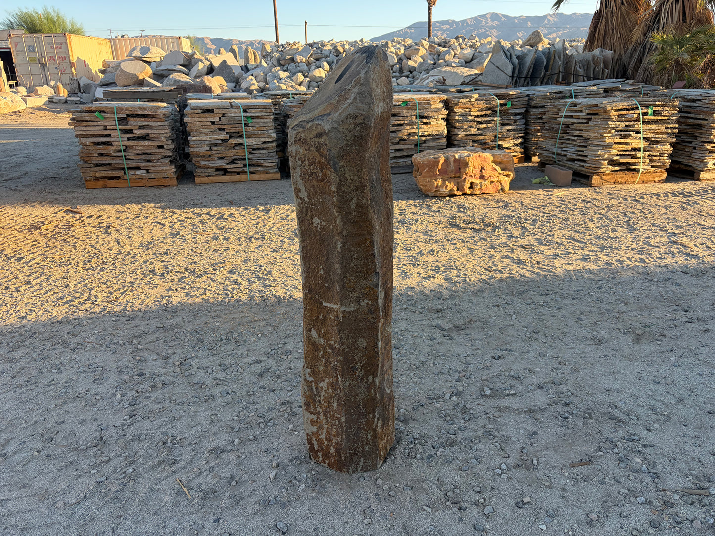 Natural Basalt Column Fountains
