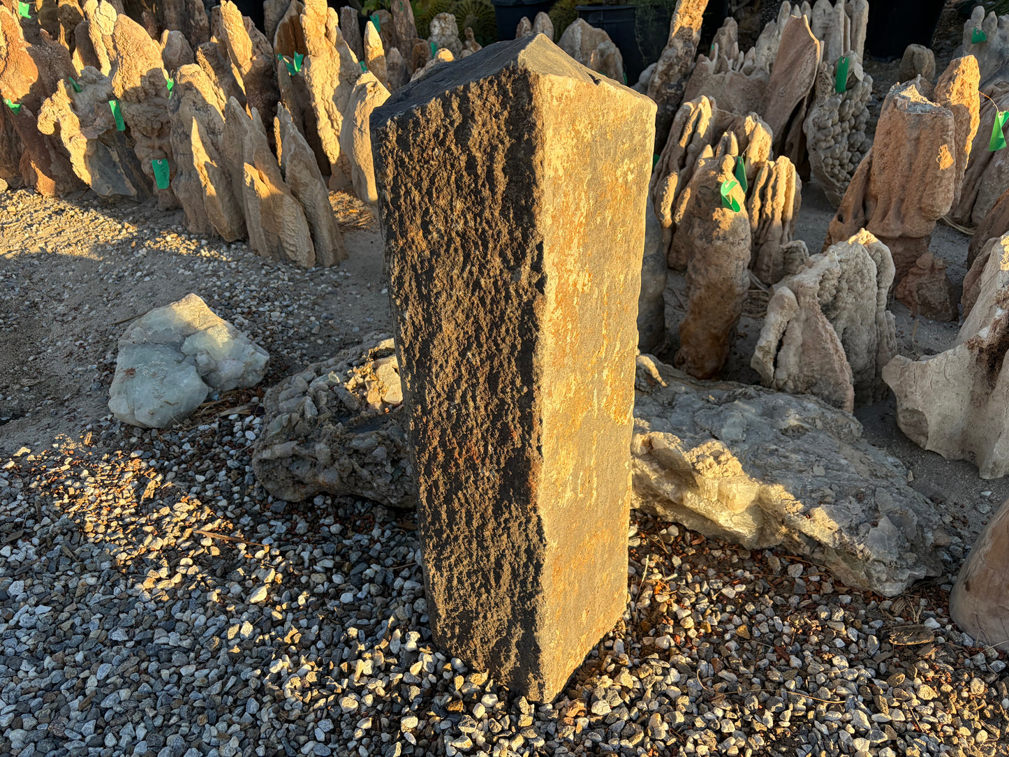 Natural Basalt Column Fountains