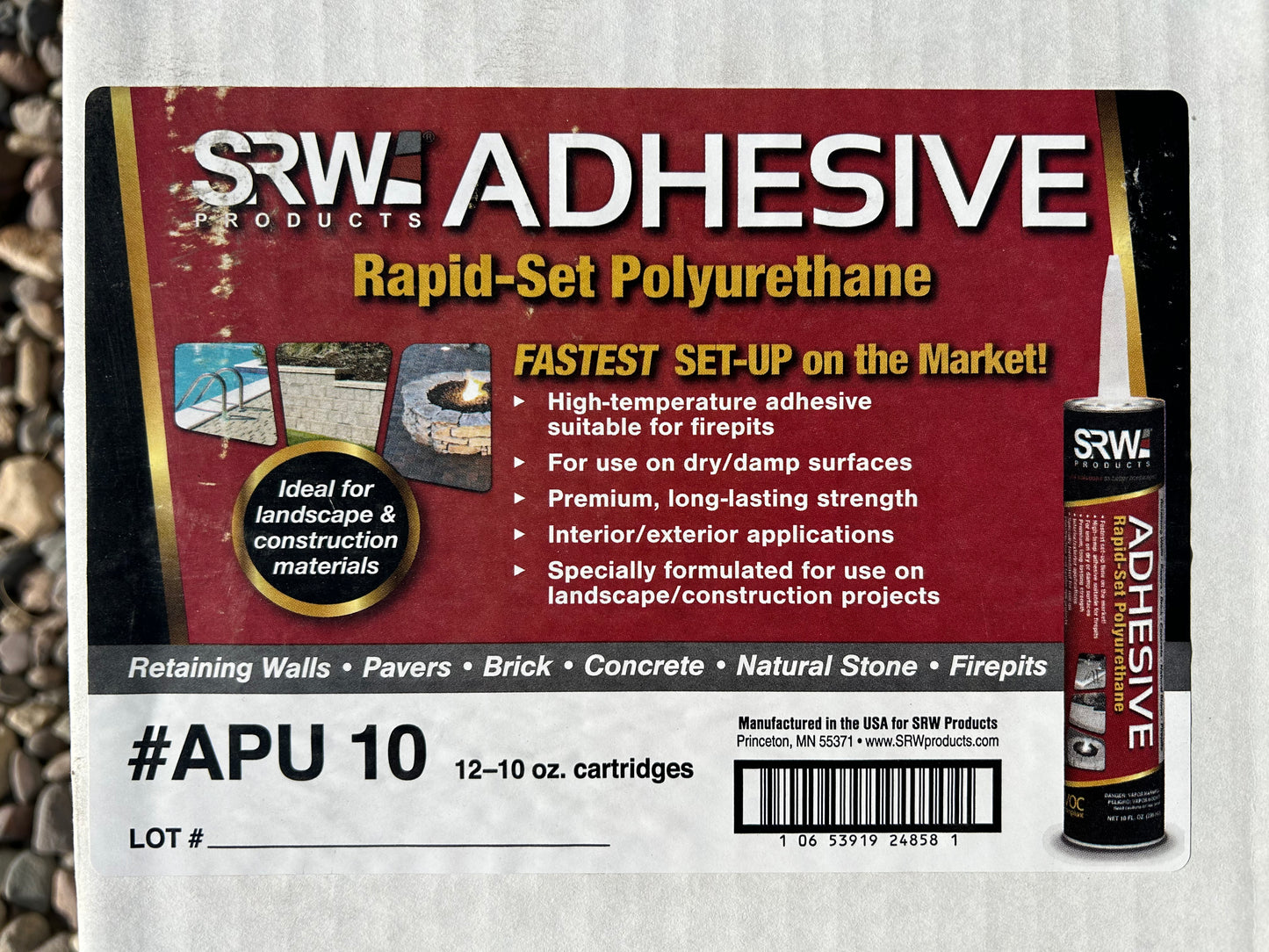 SRW Rapid Set Polyurethane Adhesive 10 oz.