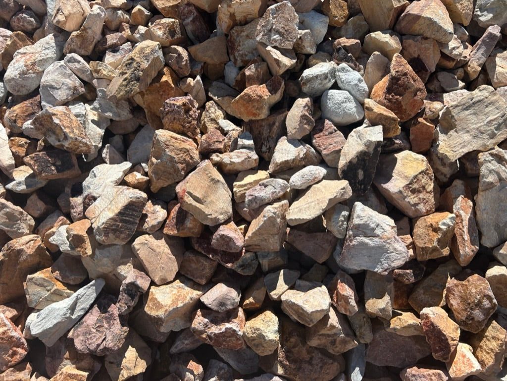 Sonoran Red landscape rock with rich red and rust tones