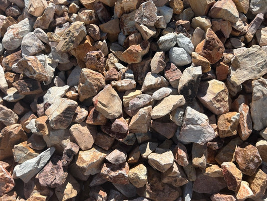 Sonoran Red landscape rock with rich red and rust tones