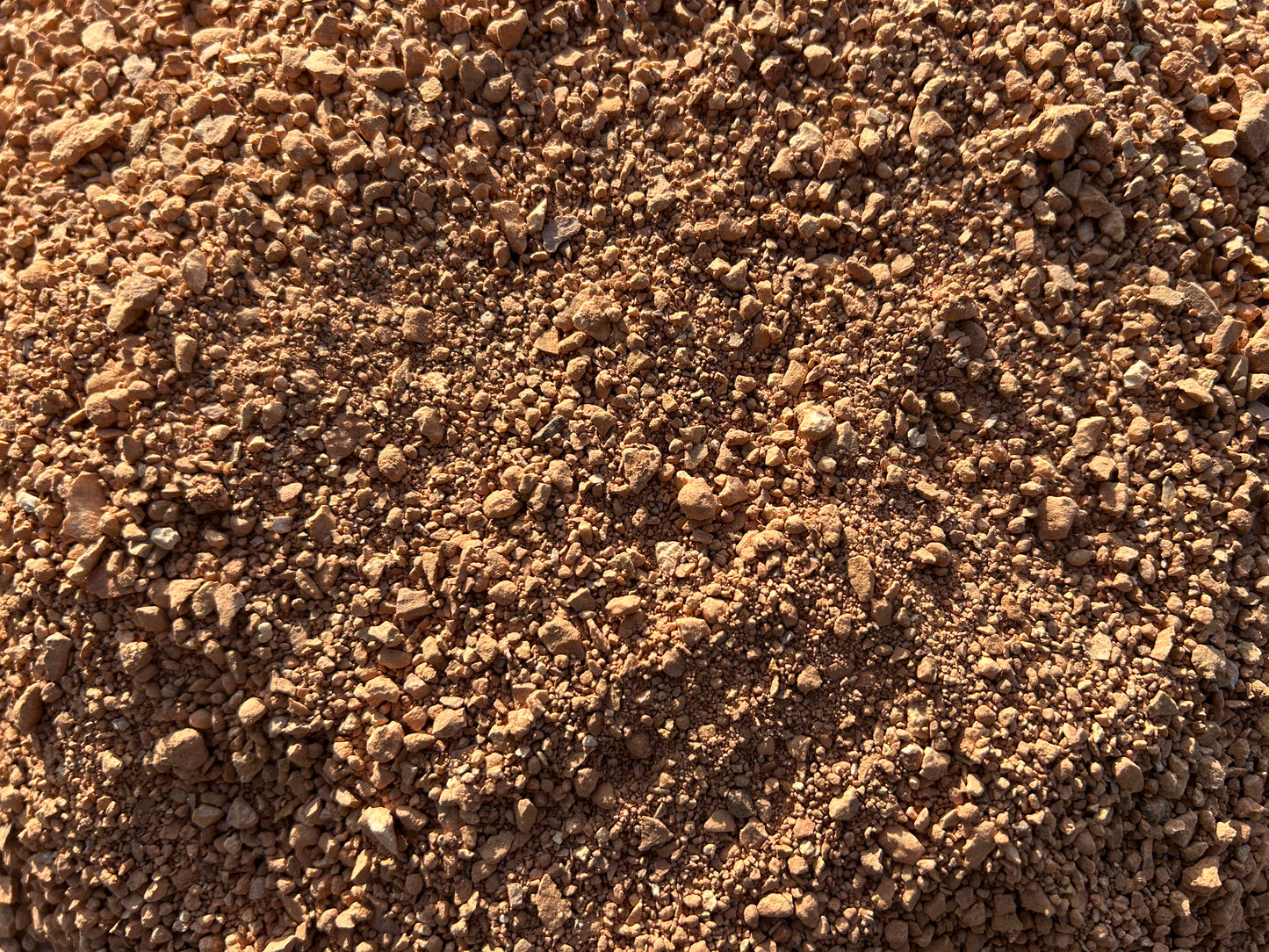 Sonoran Red 3/8-inch-minus decomposed granite