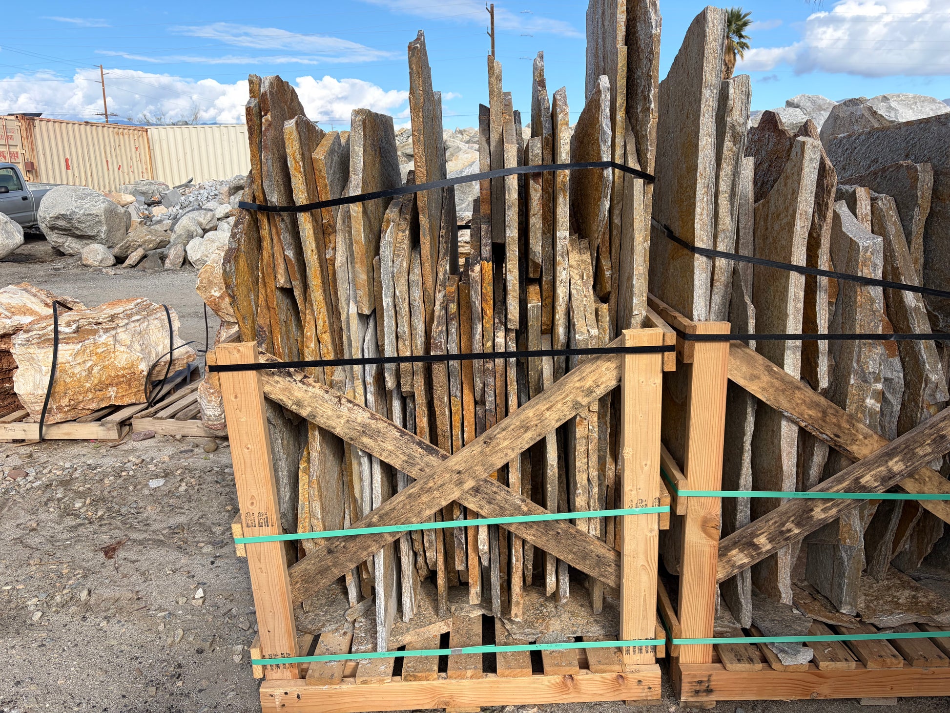 Sunset Gold Quartzite Flagstone natural flagstone