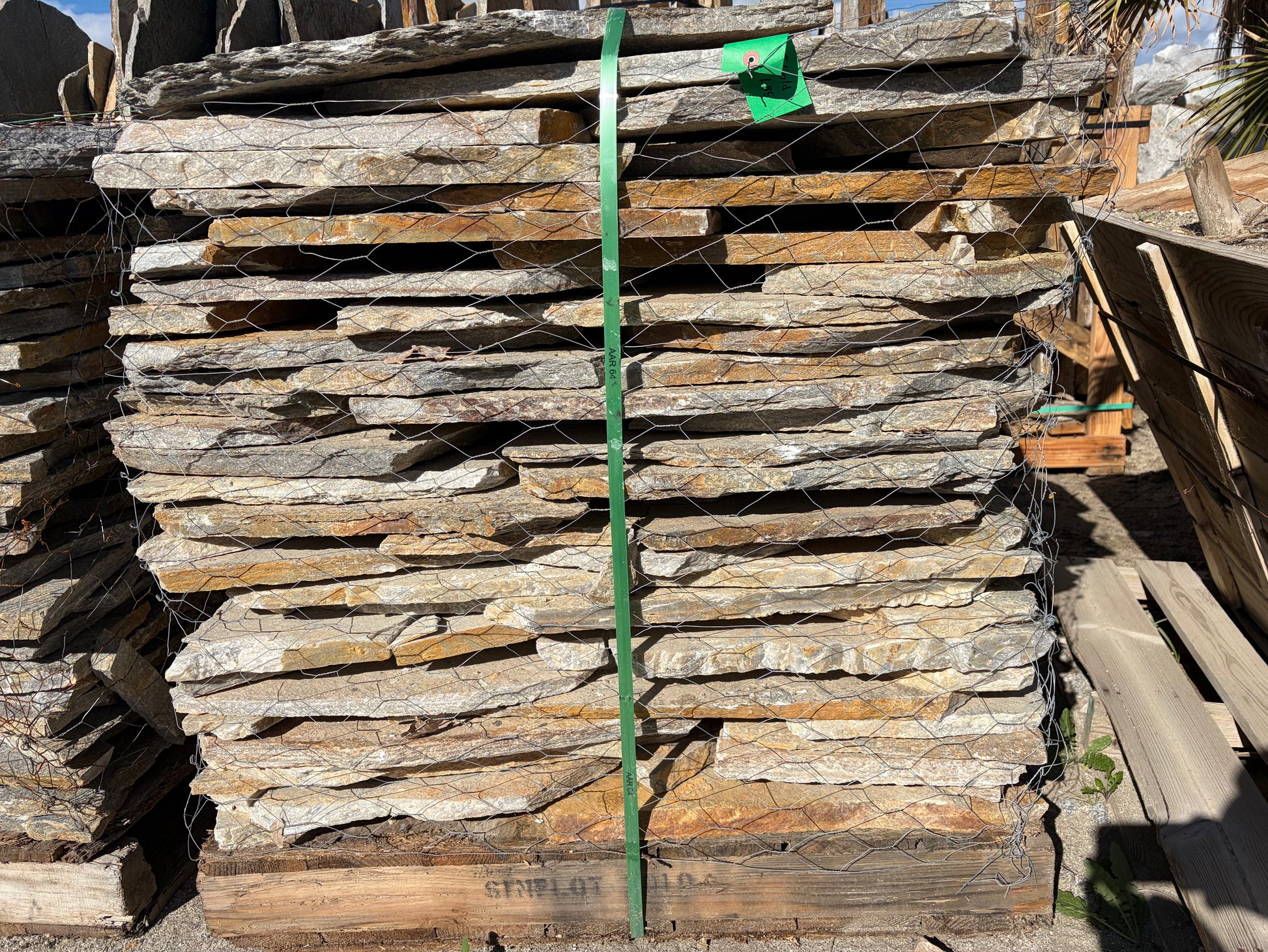 Sunset Silver Quartzite Flagstone natural flagstone