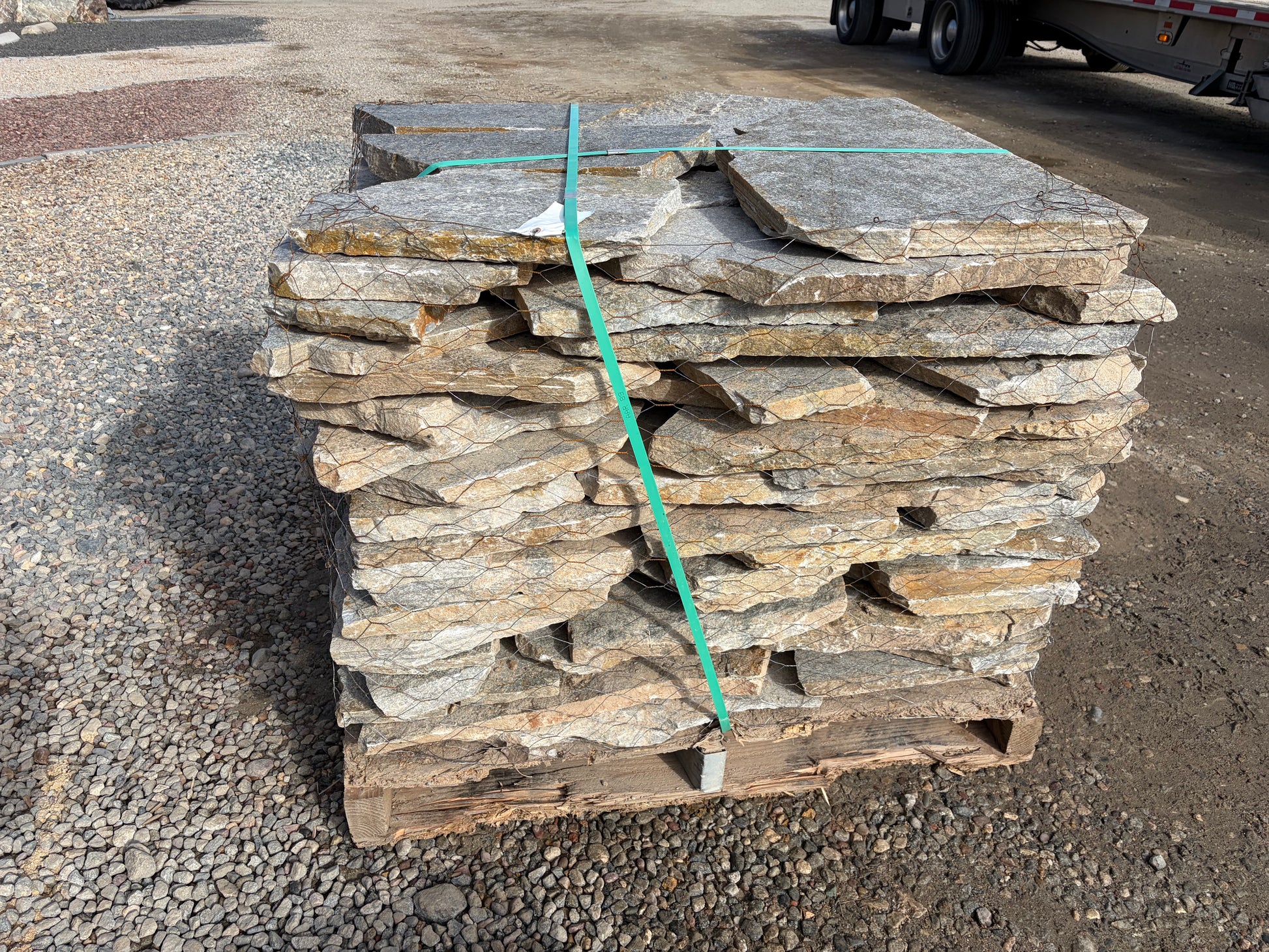 Sunset Silver Thick Quartzite Flagstone natural flagstone